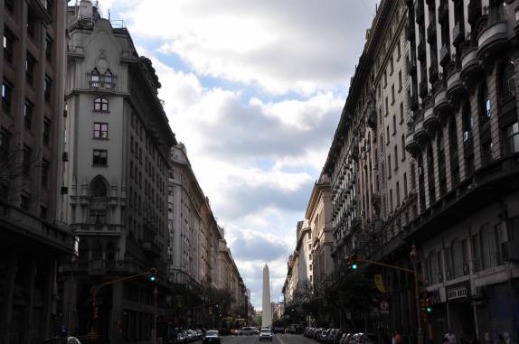 De volta ao centro de Buenos Aires, na Argentina